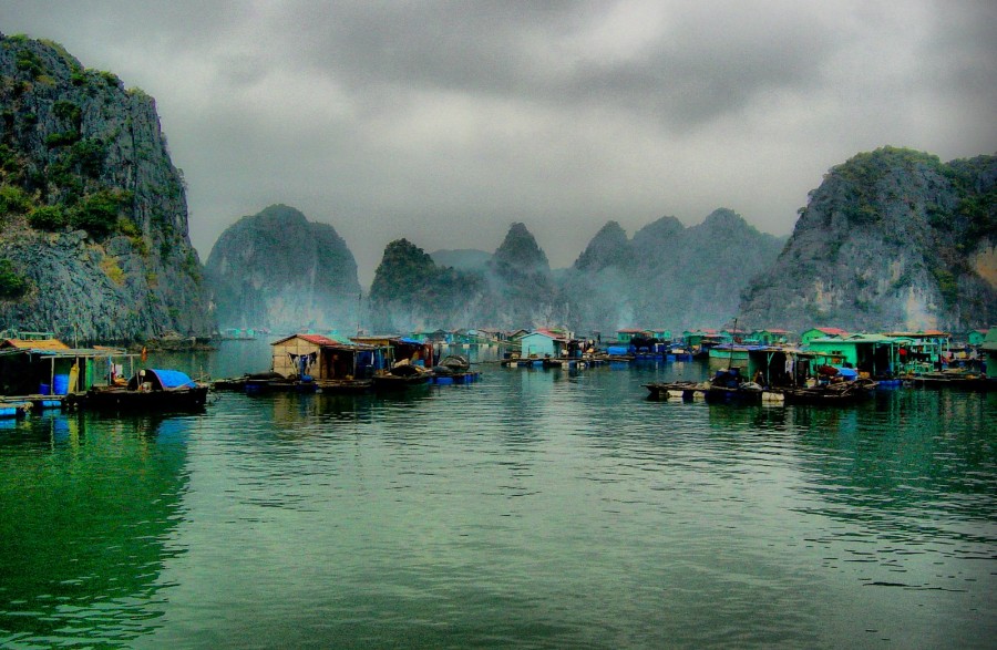 Halong Bay, near Hanoi for digital nomads