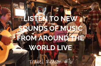 REASON TO TRAVEL MORE -LISTEN TO NEW SOUNDS OF MUSIC FROM