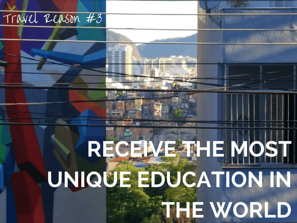 REASON TO TRAVEL MORE - RECEIVE THE BEST FREE EDUCATION IN THE