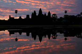 Angkor Wat near Siem Reap, Cambodia