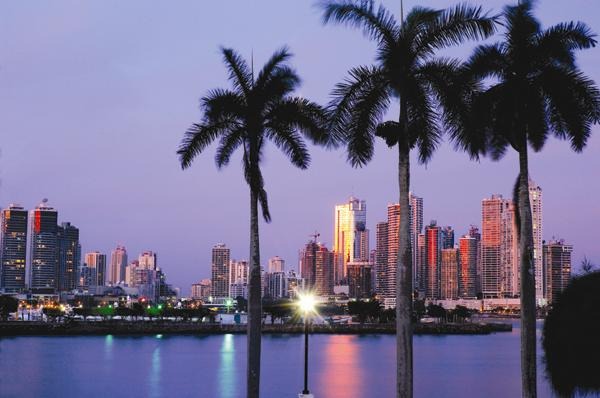 Sunset in Panama City - Digital nomad destination