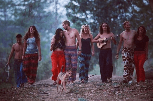 One Tribe Apparel bohemian harem pants for backpackers and travellers