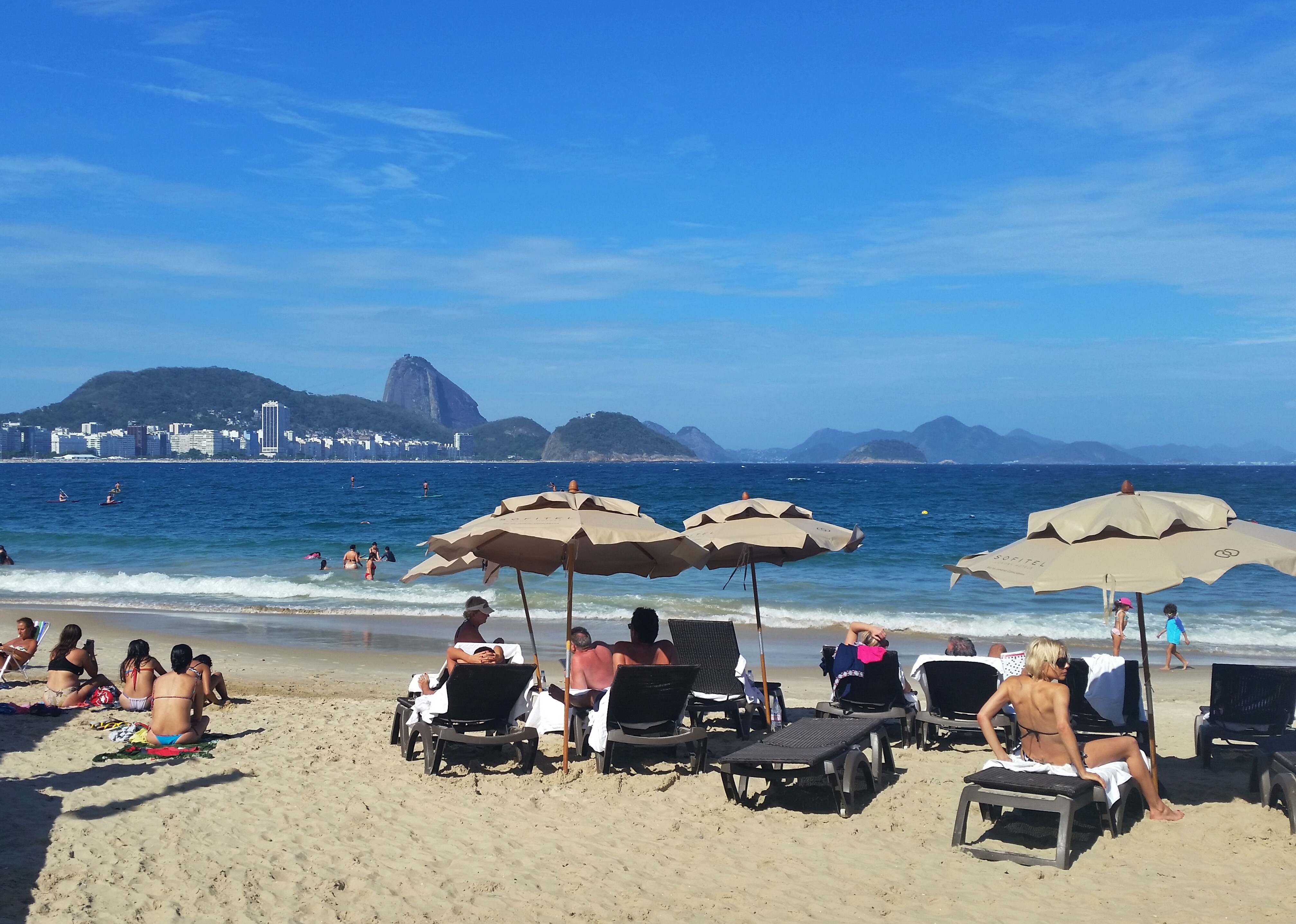Sofitel Beach Umbrellas, Copacabana Beach