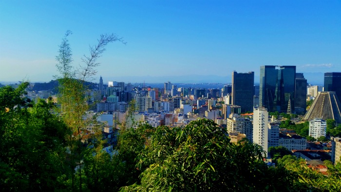 Amazing view in Rio de Janeiro - Rio de Janeiro city from Santa Teresa