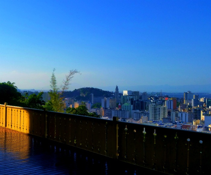 Sunset view over Rio de Jnaeiro, Brazil