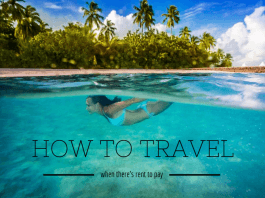 Travel and pay rent at the same time