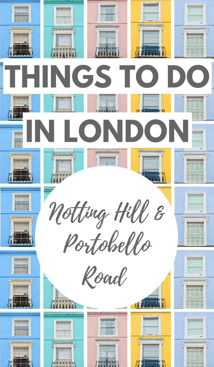 Things to do in London: A globetrotters' guide to getting blissfully lost in the backstreets of Notting Hill and Portobello Road Market. Notting Hill and the Portobello Road Market have to be two of my favourite places to visit when I'm in London. If you're planning a trip and looking for some London travel tips, here's a guide to getting lost in the backstreets!