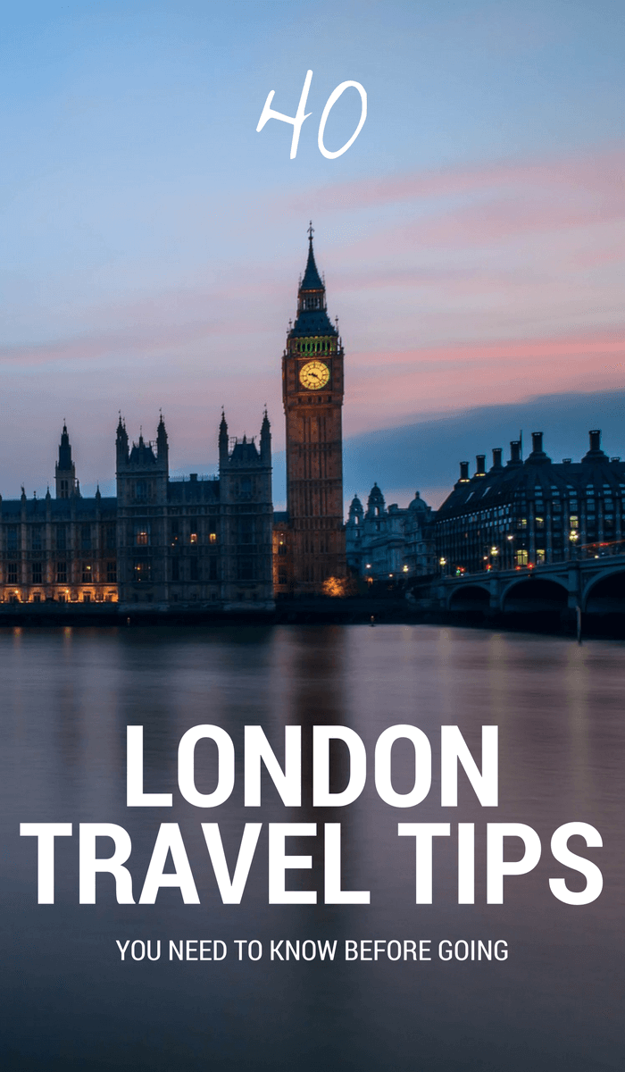 Have you got a trip to London coming up? Here are 40 quick and helpful London travel tips I put together for you. You'll need to know these before visiting!