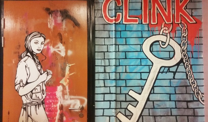 How I came to stay overnight in a London jail cell: Graffiti art at Clink78 London