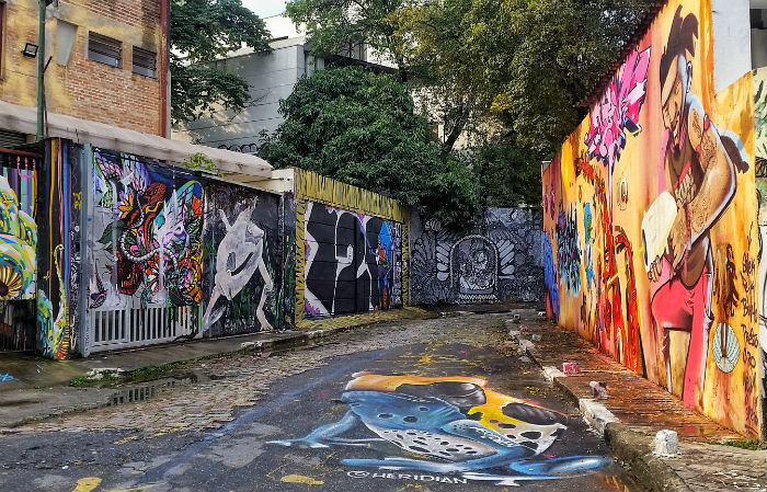 Beco do Batman, "Batman Alley" in Sao Paulo, Brazil | This Sao Paulo street art alley is magical beyond belief | StoryV Travel + Lifestyle