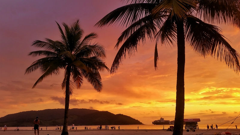 Visit Brazil: Santos Sunset | StoryV Travel & Lifestyle