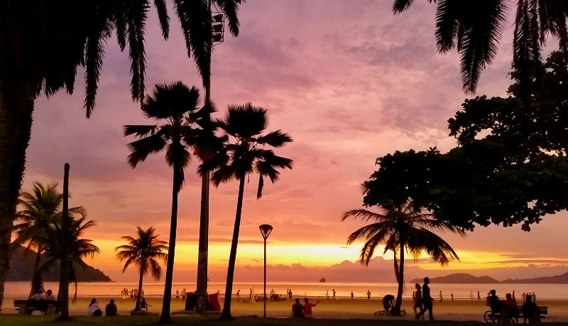 Visit Brazil: Santos Sunset | StoryV Travel & Lifestyle