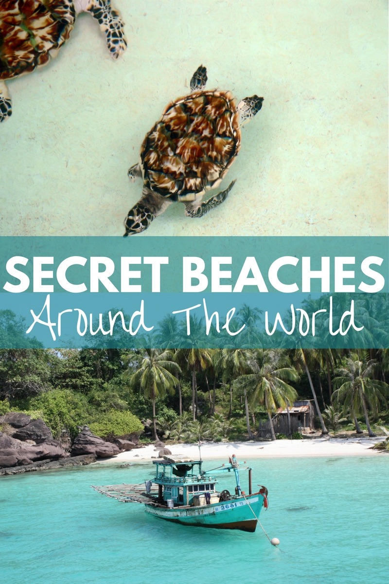 Ok, my bucket list just got 10 beaches longer... I need to visit all of these! Escape the crowds and go in search of these idyllic, irresistible secret beaches around the world - recommended by locals and curious travelers...(Click through to read)