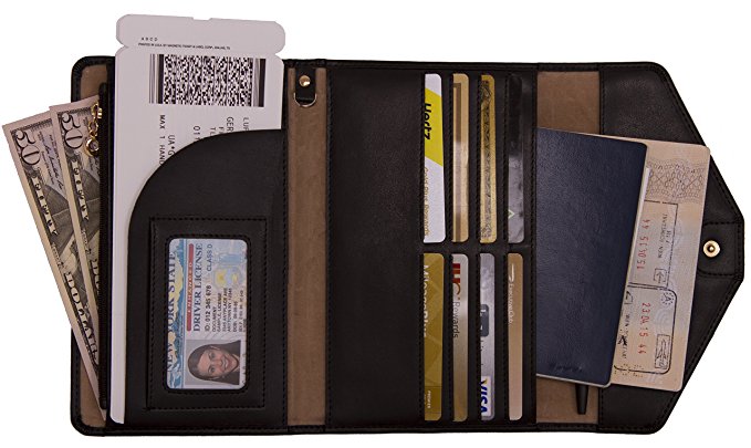 Things we can't travel without - travel wallet