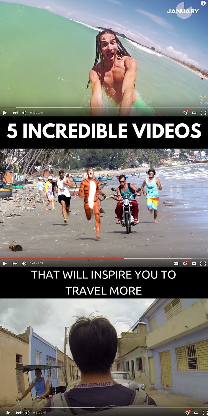 When it comes to travel inspiration I don't think there's anything better than sitting down with a cup of tea and watching travel videos of normal people with normal amounts of money jump out of their comfort zones and take on the world. So without further ado, here are 5 incredible travel videos that will make you want to drop what you're doing and go see the world!