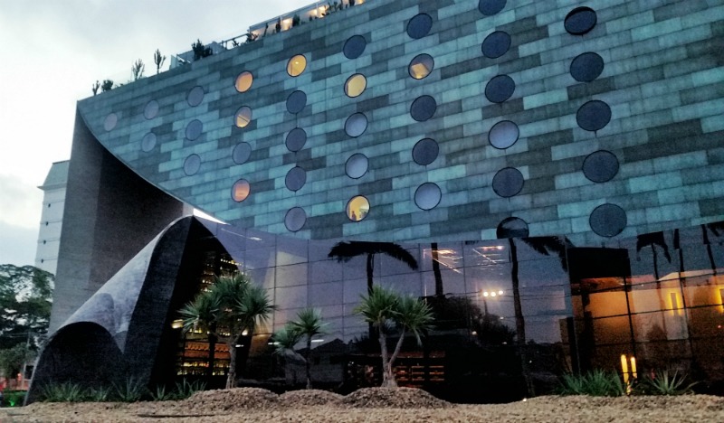 The exterior of Hotel Unique | The Best Rooftop Bar In São Paulo: Skye Bar At Hotel Unique