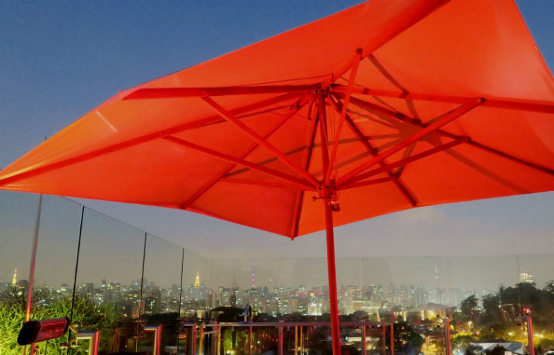 The view from Skye Bar | The Best Rooftop Bar In São Paulo: Skye Bar At Hotel Unique