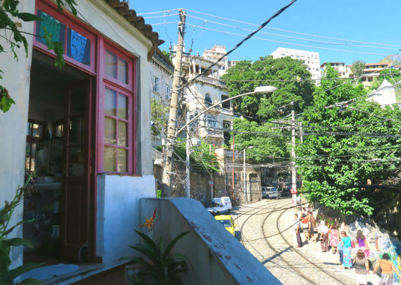 The front of Mambembe Hostel | Rio de Janeiro Hostel Review: Mambembe Hostel