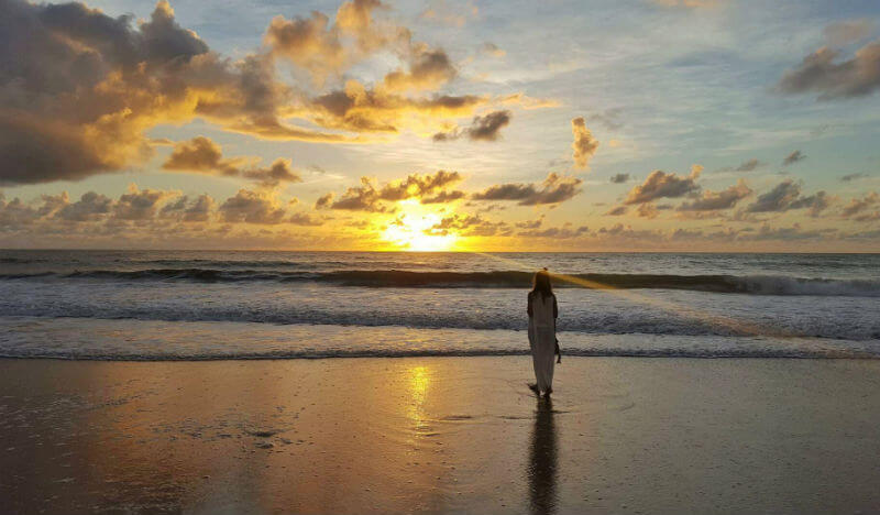 Watching the sunrise, Porto de Galinhas, Brazil| Tropical Northeastern Brazil Travel Guide: Porto de Galinhas