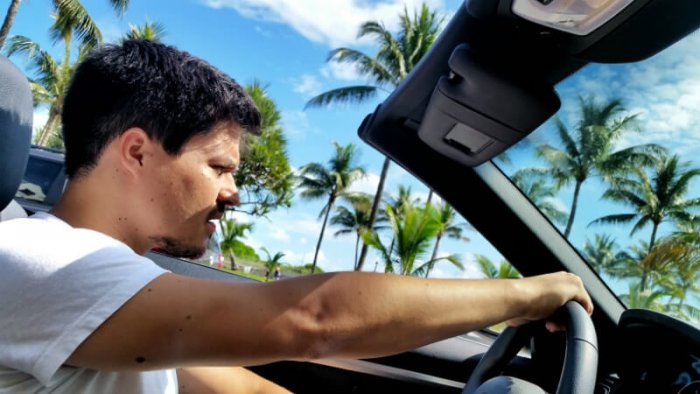 24 Hour Florida Road Trip: Driving a Convertible BMW in Miami Beach