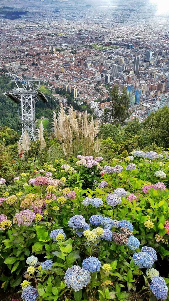 View from Monserrate Bogota | Local Tips: 6 Authentic Things To Do In Bogota Colombia