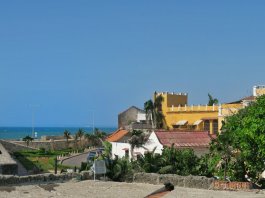 The view from Café del Mar in Cartagena Colombia | A Quick Guide To Cartagena Colombia Travel In 2016