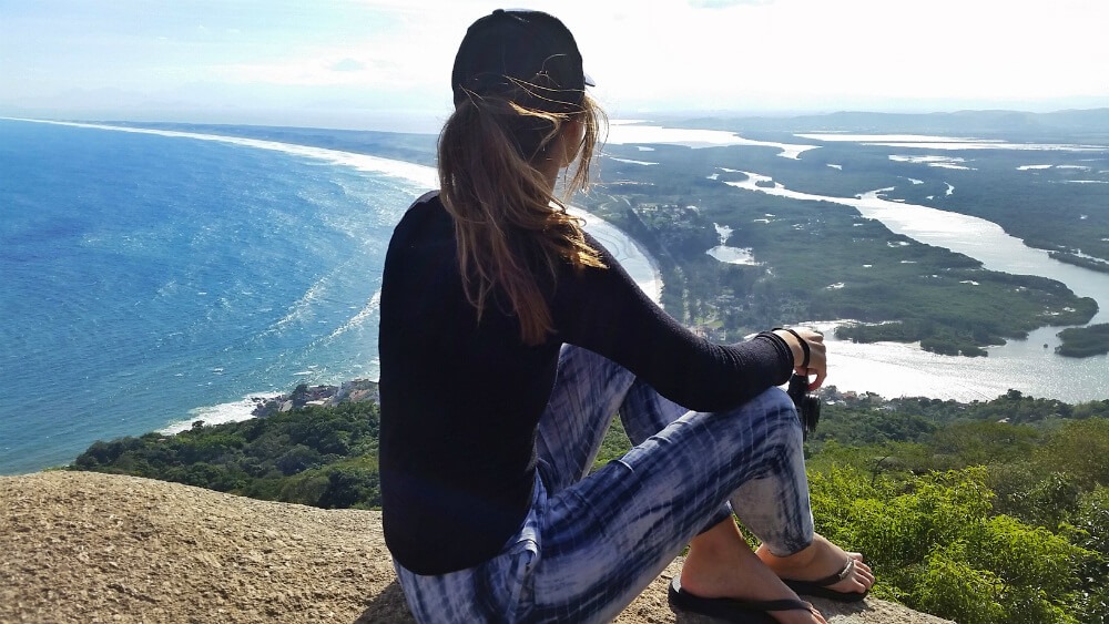 The breather point | The beginning of the walk | Barra de Guaratiba Rio de Janeiro | At the bus stop | The unique view over Rio de Janeiro | How To Get To Pedra Do Telegrafo, Rio De Janeiro (To Hang Off The Cliff)