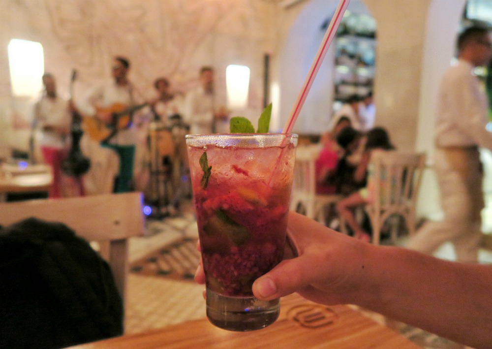 Berry mojito at Mistura Cartagena | A Quick Guide To Cartagena Colombia Travel In 2016