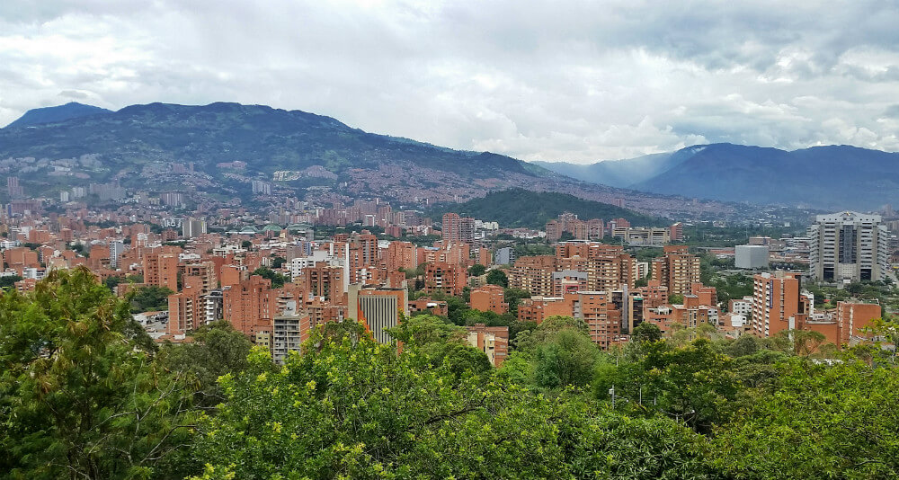 The view over Medellin from Pueblito Paisa | Where To Stay And What To Do In Medellin Colombia