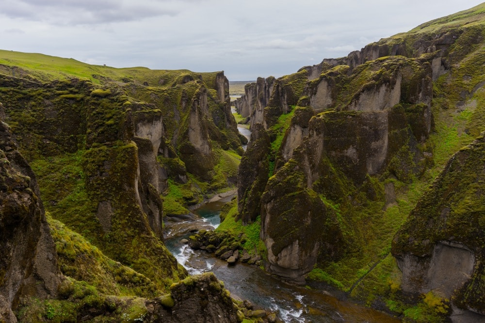 Fjaðrárgljúfur canyon near the town Kirkjubæjarklaustur - Insider’s Guide: Budget Iceland travel tips