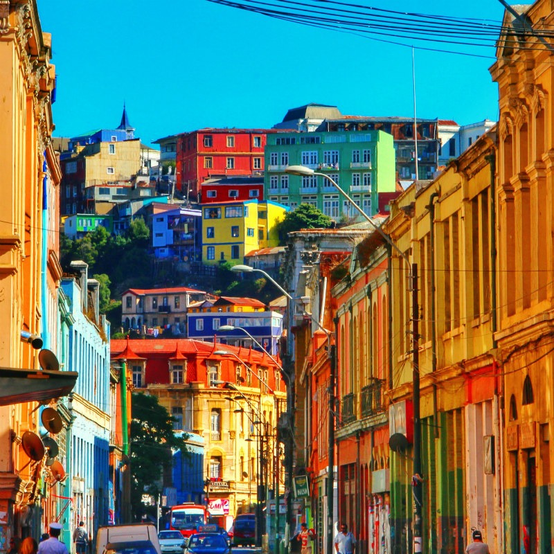 The colourful buildings of Artillería Hill | Chile Uncovered: Valparaíso Travel Tips To Know Before You Go