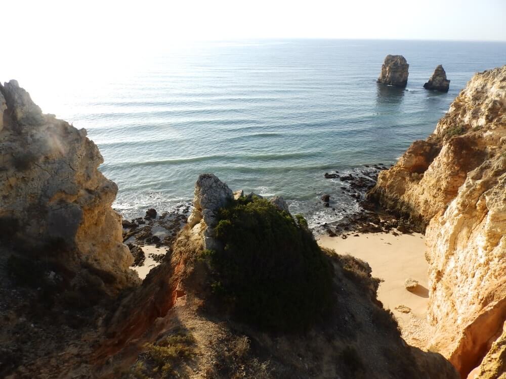 breakfast view after our night in the car in Lagos - Essential Portugal Travel Tips You Need To Know Before Visiting