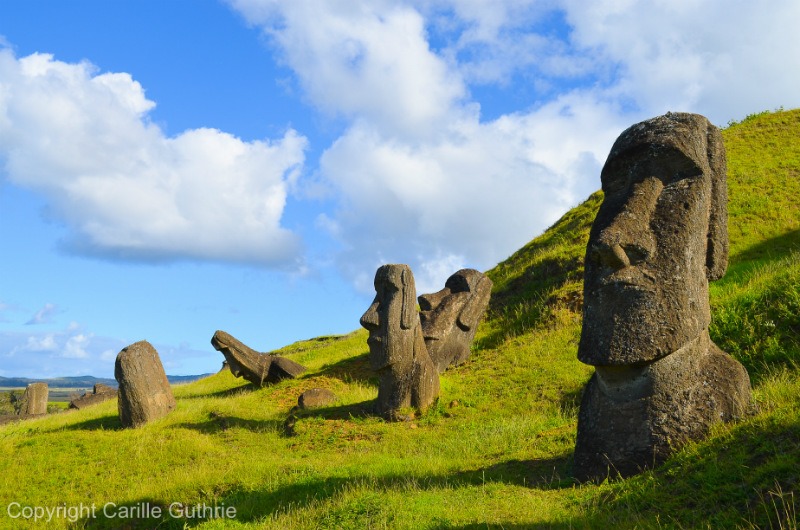 Easter Island | How Carille Traveled To 46 Countries Without A Normal 9-5 Income