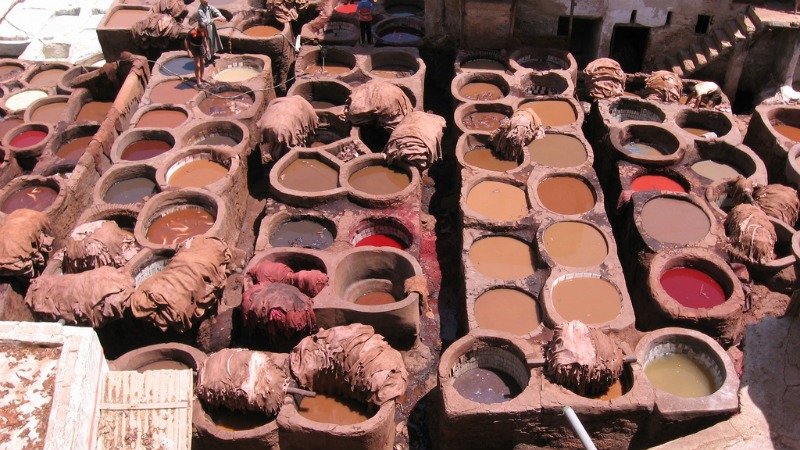Leather Tannery in Fez, Morocco | Quick Morocco Travel Tips