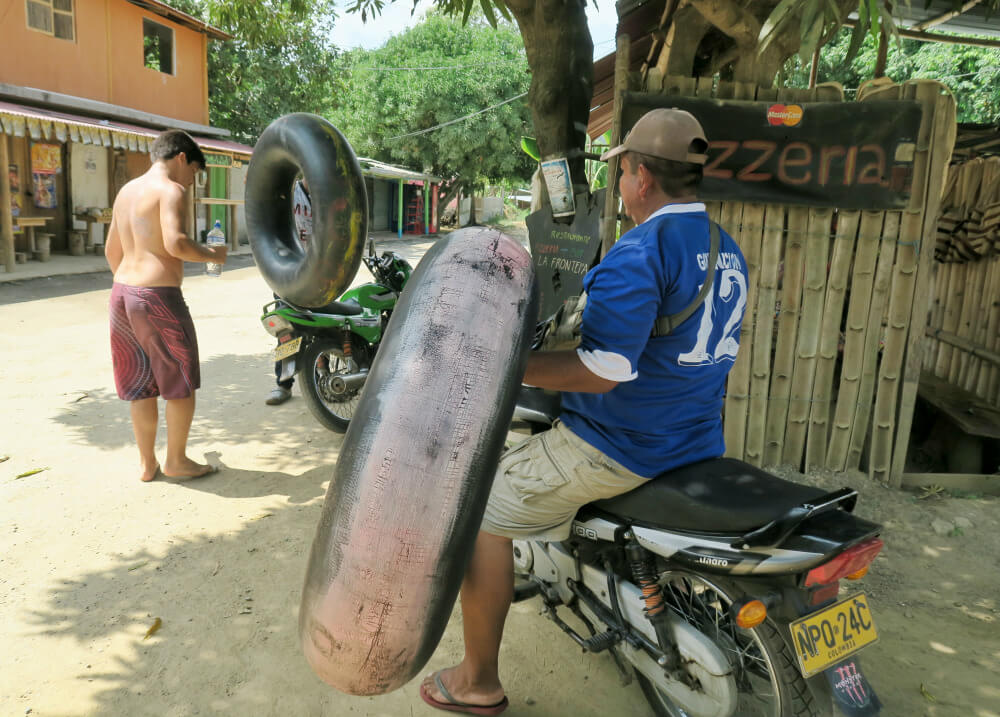 Tubing in Palomino Colombia