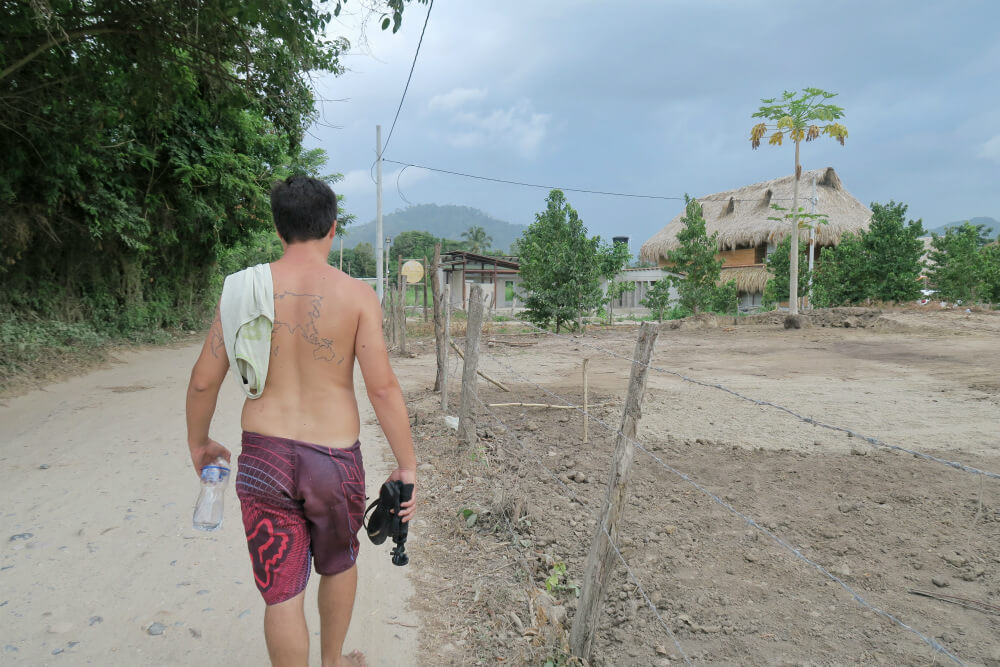 Wandering in Palomino Colombia