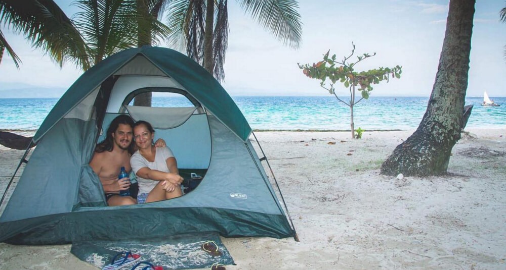 Camping in San Blas, Panama | Backpacker Shares How She Travels The World With A Full Time Job