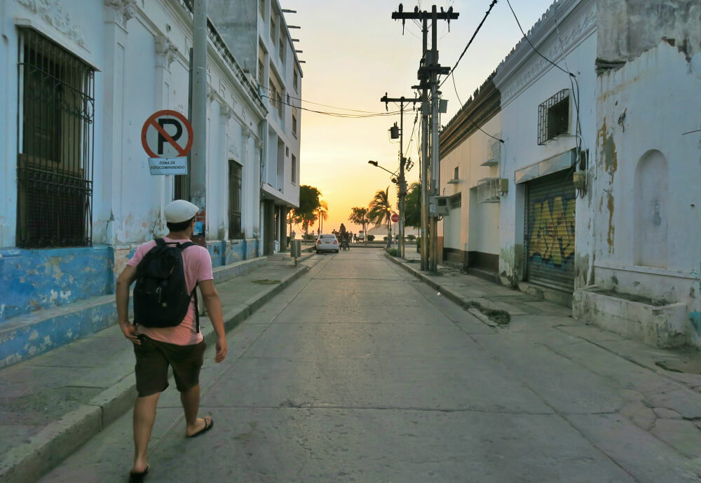The streets of Santa Marta | First Impressions Of Santa Marta Colombia: Is It Worth Visiting?
