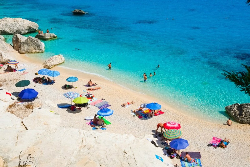 The beach in Sardinia | 20 Idyllic Places To See And Things To Do In Sardinia