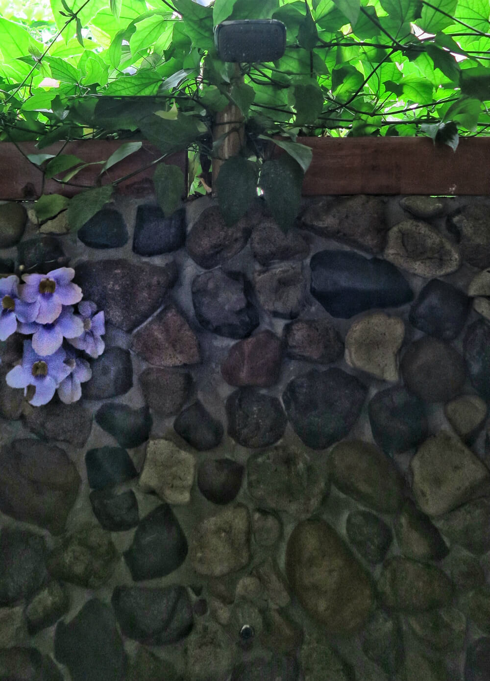 Private outdoor shower at TRIBE Guesthouse Palomino, Colombia | A Private Oasis: Sleep In The Clouds At TRIBE Guesthouse Palomino, Colombia