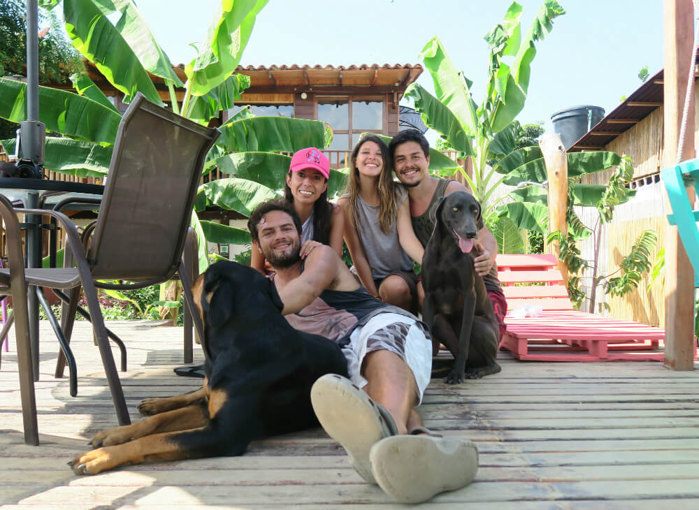 Owners of TRIBE Guesthouse | A Private Oasis: Sleep In The Clouds At TRIBE Guesthouse Palomino, Colombia