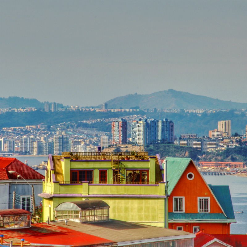 The view of Vinã del Mar | Chile Uncovered: Valparaíso Travel Tips To Know Before You Go