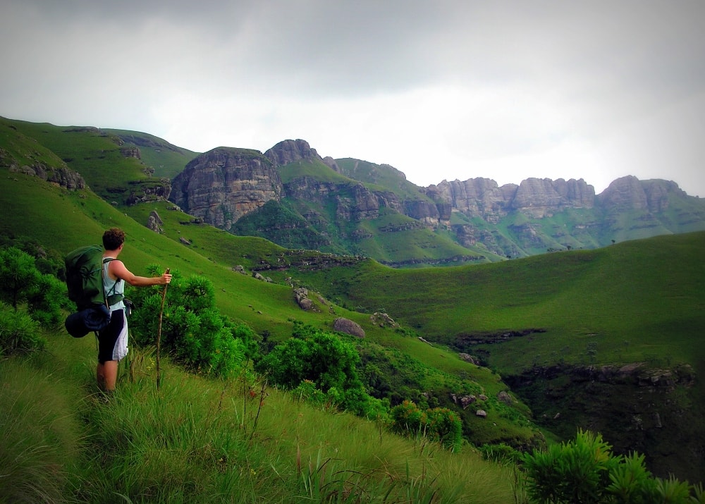 me hiking in the Prentjiesberg mountains - Essential South Africa Travel Tips You Need To Know Before Visiting 