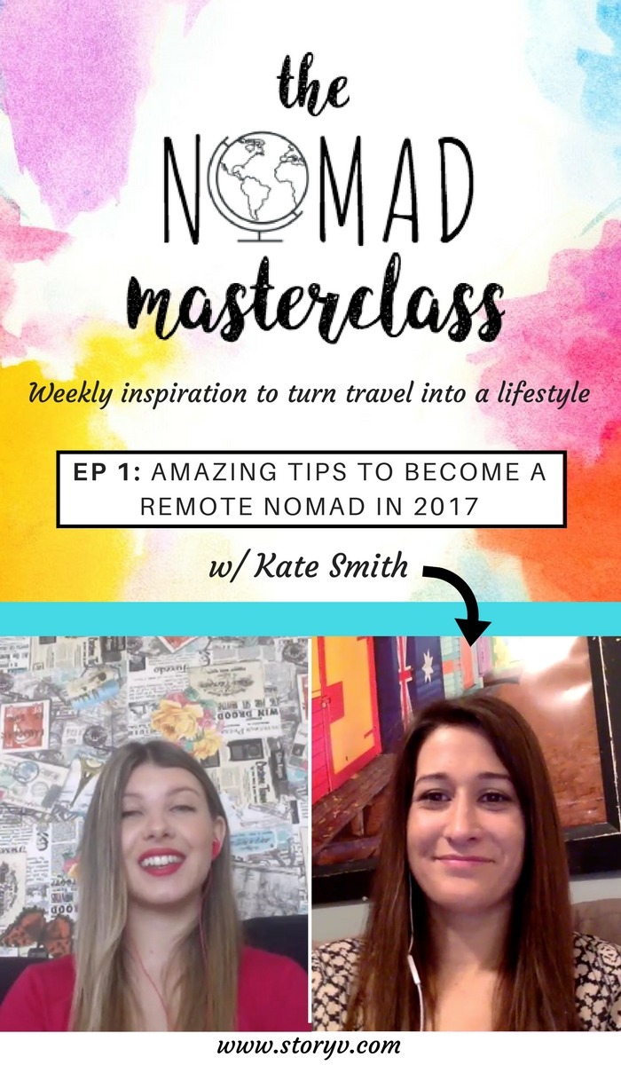 This is such a helpful interview for anyone wanting to work while traveling! | Welcome to the 1st episode of The Nomad Masterclass, where I interview Kate Smith from The Remote Nomad all about becoming a digital nomad! Click through to read now...