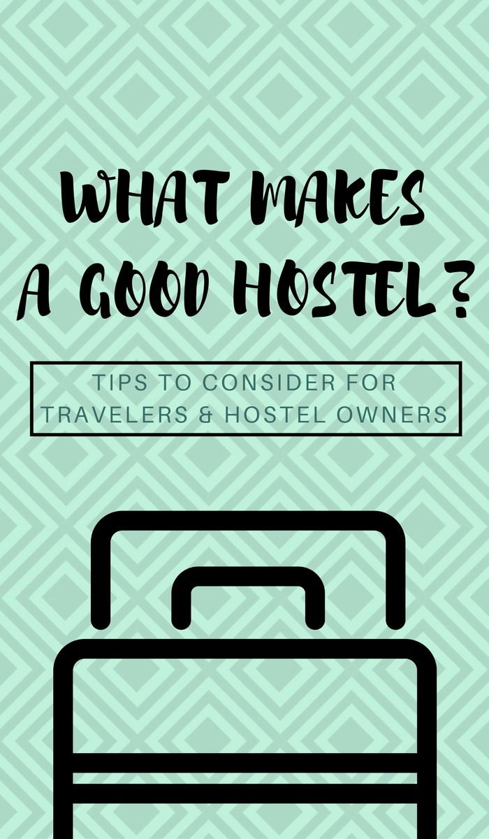 Planning to travel soon & want to know what makes a good hostel? Perhaps you're planning to start your very own hostel. Here we share our tips & insights to make the travel experience as enjoyable as possible. Click through to read now...