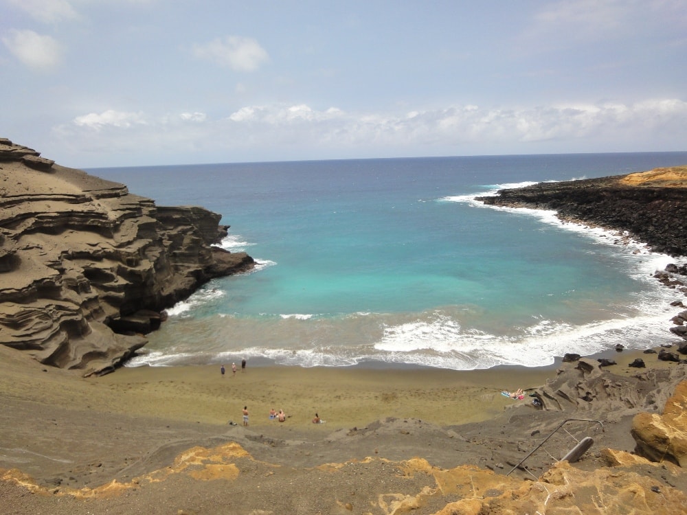 Green Sand Beach Hawaii- Big Island of Hawaii Travel Tips