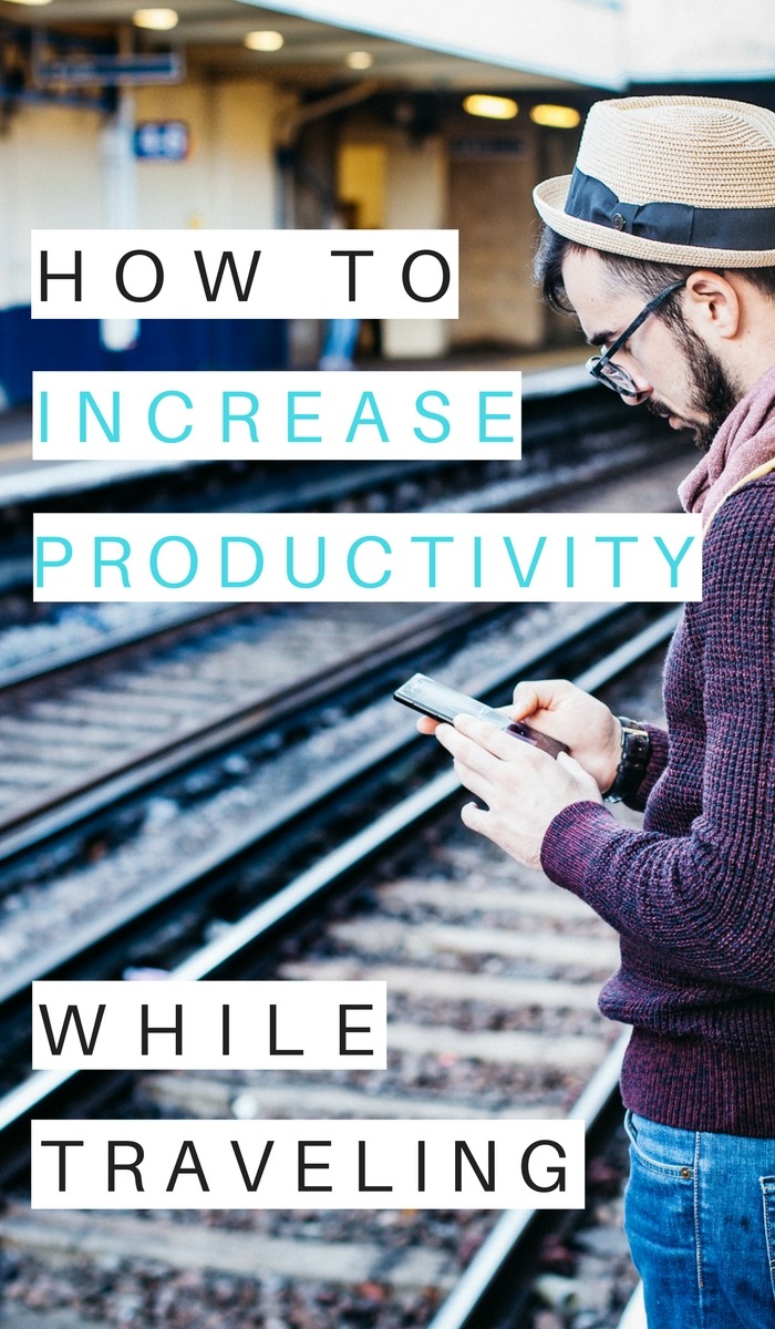 Learn 5 little ways to significantly increase your productivity while traveling and earning an income as a digital nomad! Read through now...
