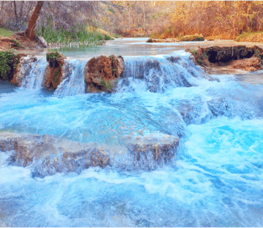 waterfalls in Havasupai -How to visit Havasupai Arizona