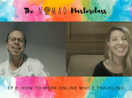 How to work online while traveling