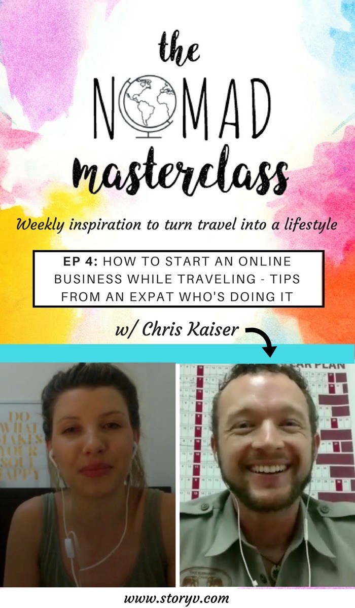 Do you want to run your own online business from anywhere? In this Nomad Masterclass we interview German expat, Chris Kaiser who shares his helpful and valuable tips on how to start an online business while traveling. Click through to learn more...